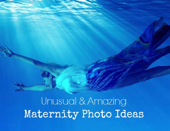 Unusual and Amazing Maternity Photo Session Ideas