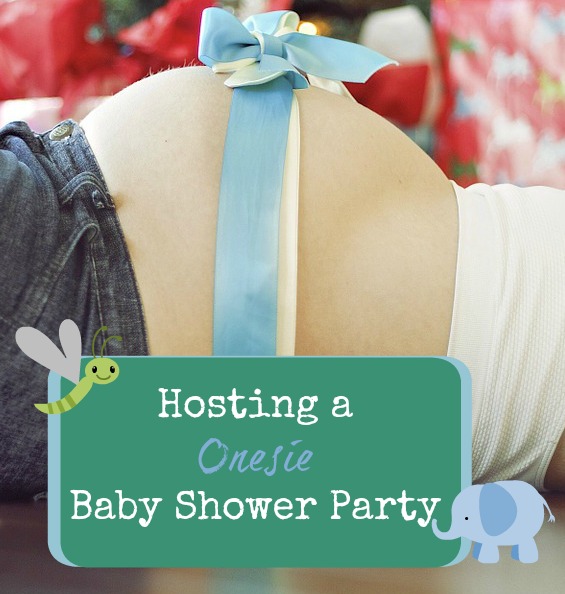 how to throw a onesie baby shower party