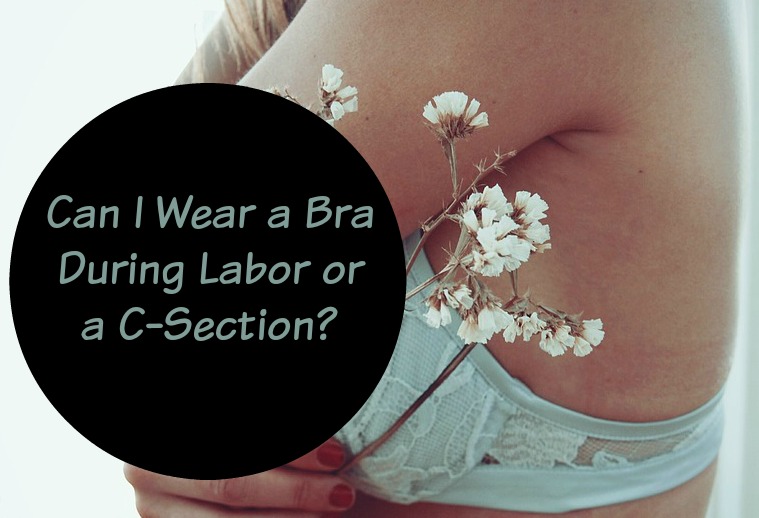 ¿Usas un sujetador durante el parto?